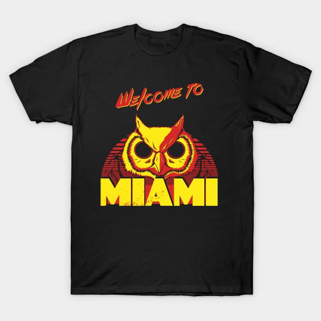 Welcome to Miami - III - Rasmus T-Shirt by oeightfive